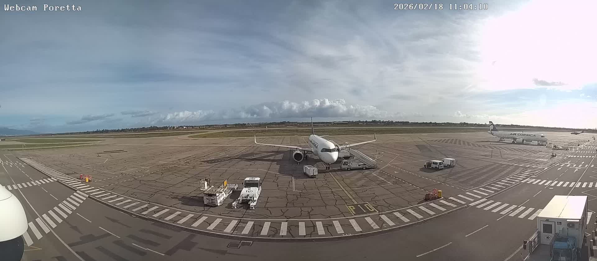 Aeroport Bastia Poretta Airport Live Cam BIA/LFKB - Bastia, Haute-Corse, Corse, France