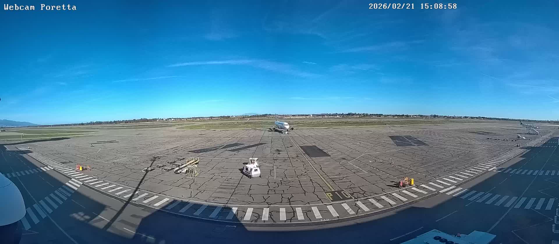 Aeroport Bastia Poretta Airport Live Cam BIA/LFKB - Bastia, Haute-Corse, Corse, France