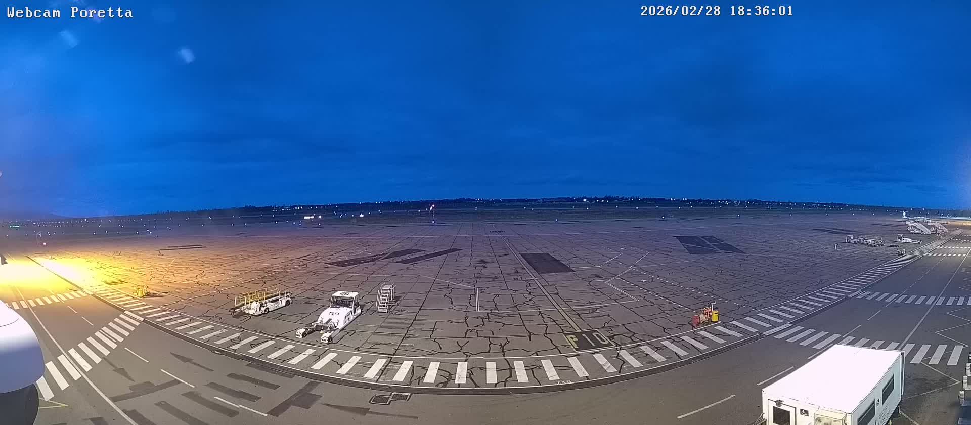 Aeroport Bastia Poretta Airport Live Cam BIA/LFKB - Bastia, Haute-Corse, Corse, France