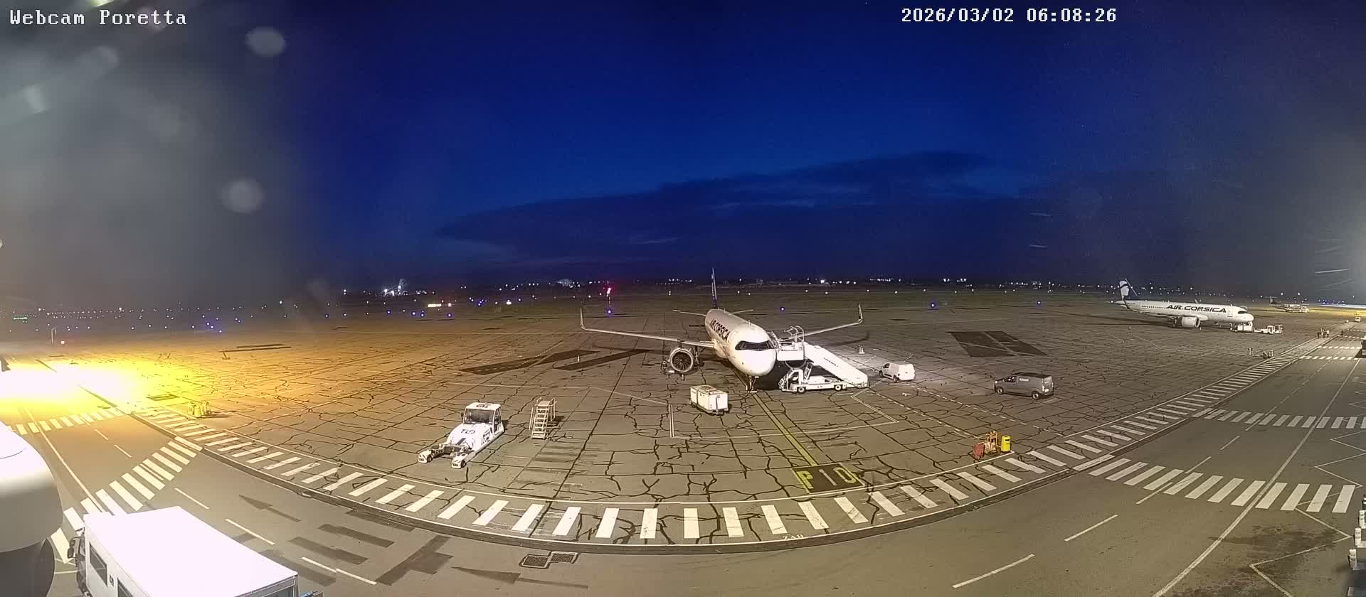 Aeroport Bastia Poretta Airport Live Cam BIA/LFKB - Bastia, Haute-Corse, Corse, France