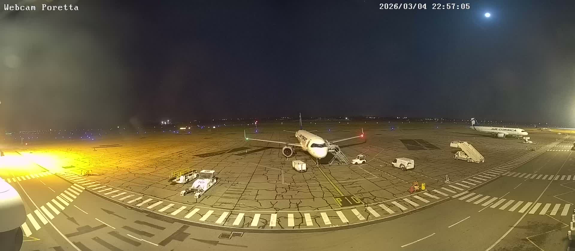 Aeroport Bastia Poretta Airport Live Cam BIA/LFKB - Bastia, Haute-Corse, Corse, France