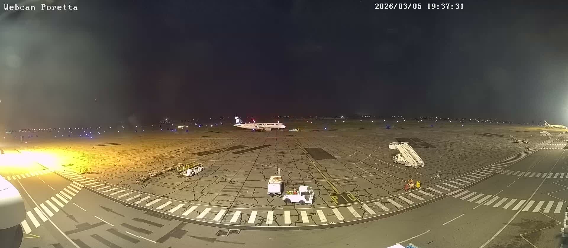 Aeroport Bastia Poretta Airport Live Cam BIA/LFKB - Bastia, Haute-Corse, Corse, France