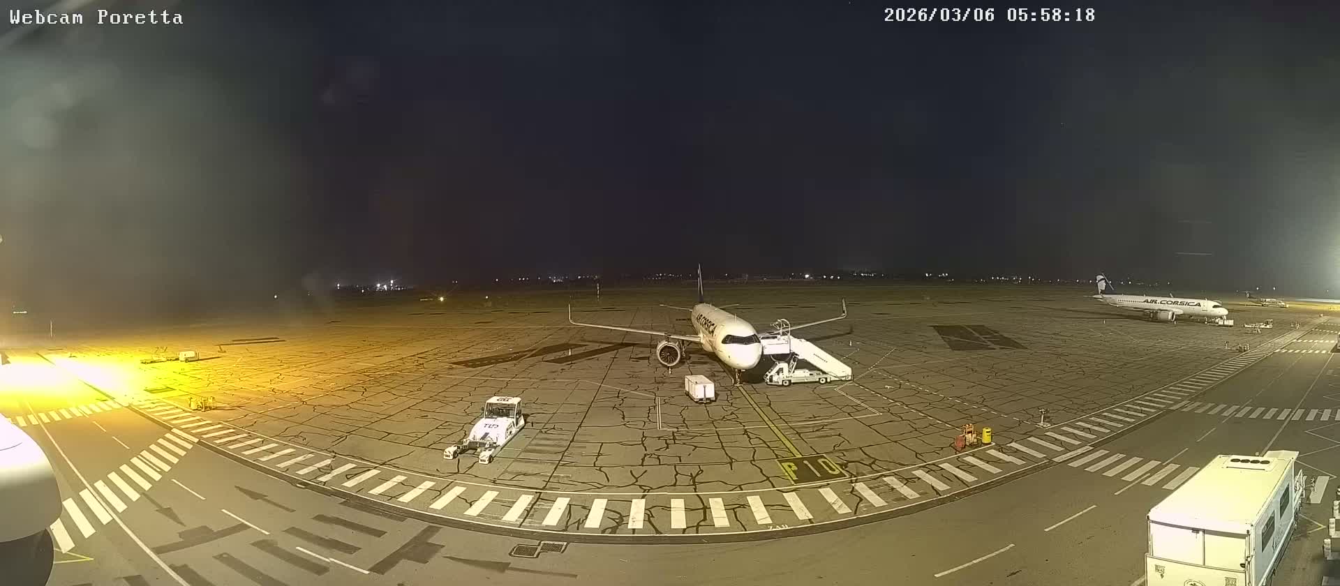 Aeroport Bastia Poretta Airport Live Cam BIA/LFKB - Bastia, Haute-Corse, Corse, France