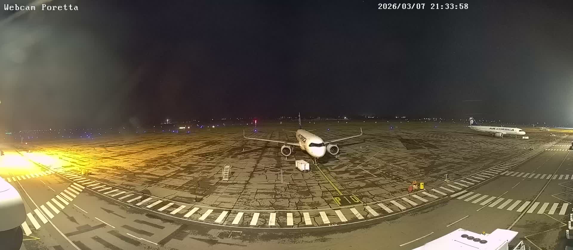 Aeroport Bastia Poretta Airport Live Cam BIA/LFKB - Bastia, Haute-Corse, Corse, France