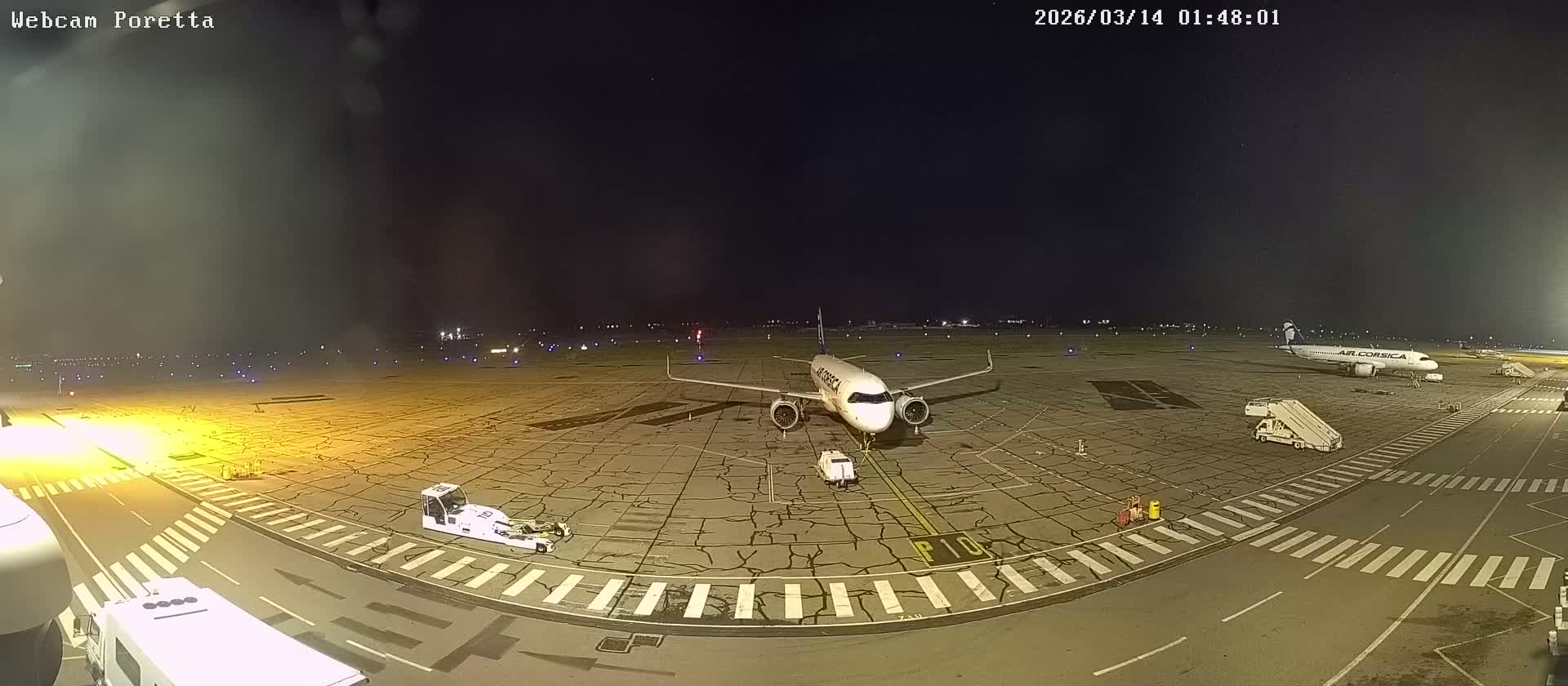 Aeroport Bastia Poretta Airport Live Cam BIA/LFKB - Bastia, Haute-Corse, Corse, France