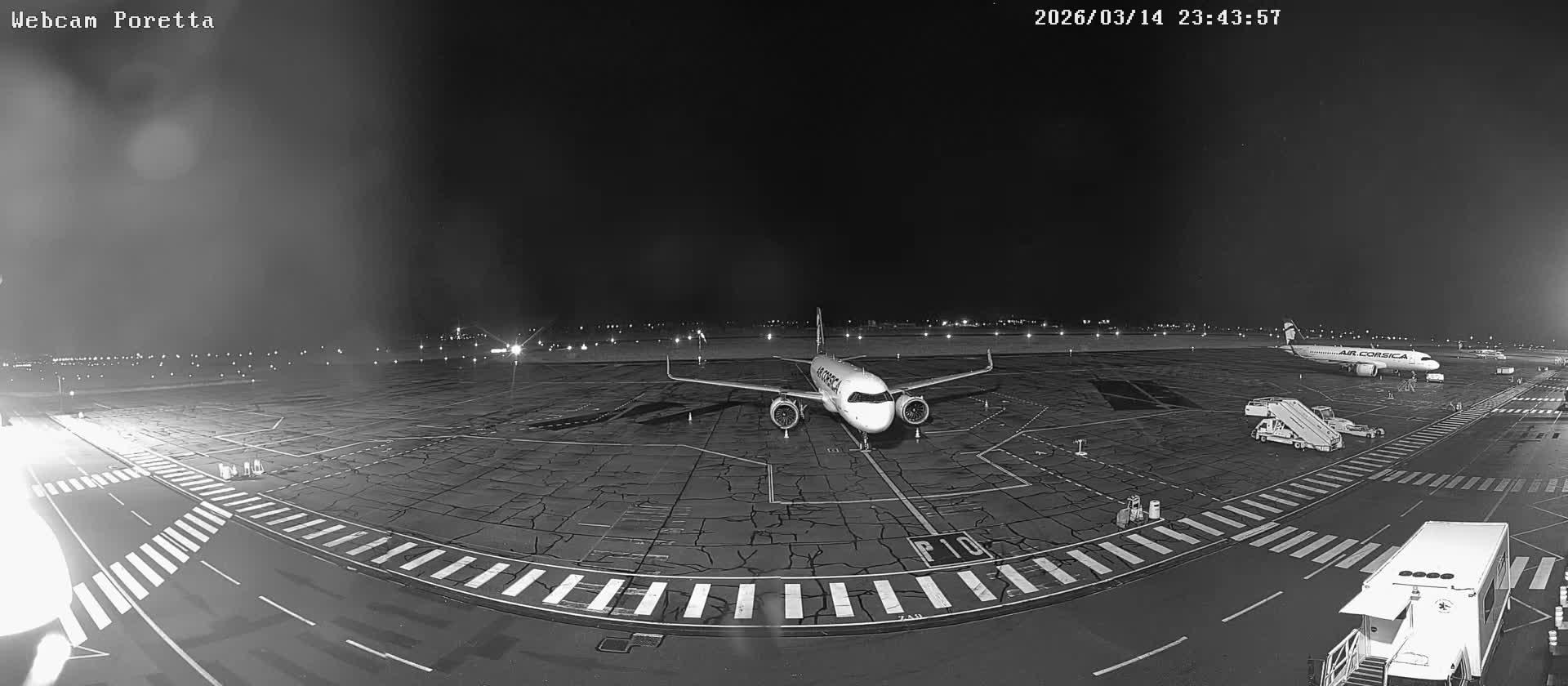 Aeroport Bastia Poretta Airport Live Cam BIA/LFKB - Bastia, Haute-Corse, Corse, France