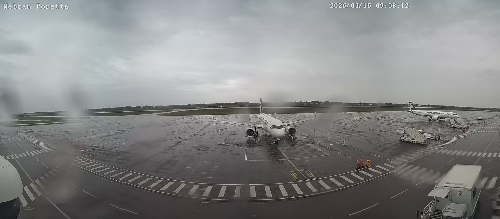 Aeroport Bastia Poretta Airport Live Cam BIA/LFKB - Bastia, Haute-Corse, Corse, France