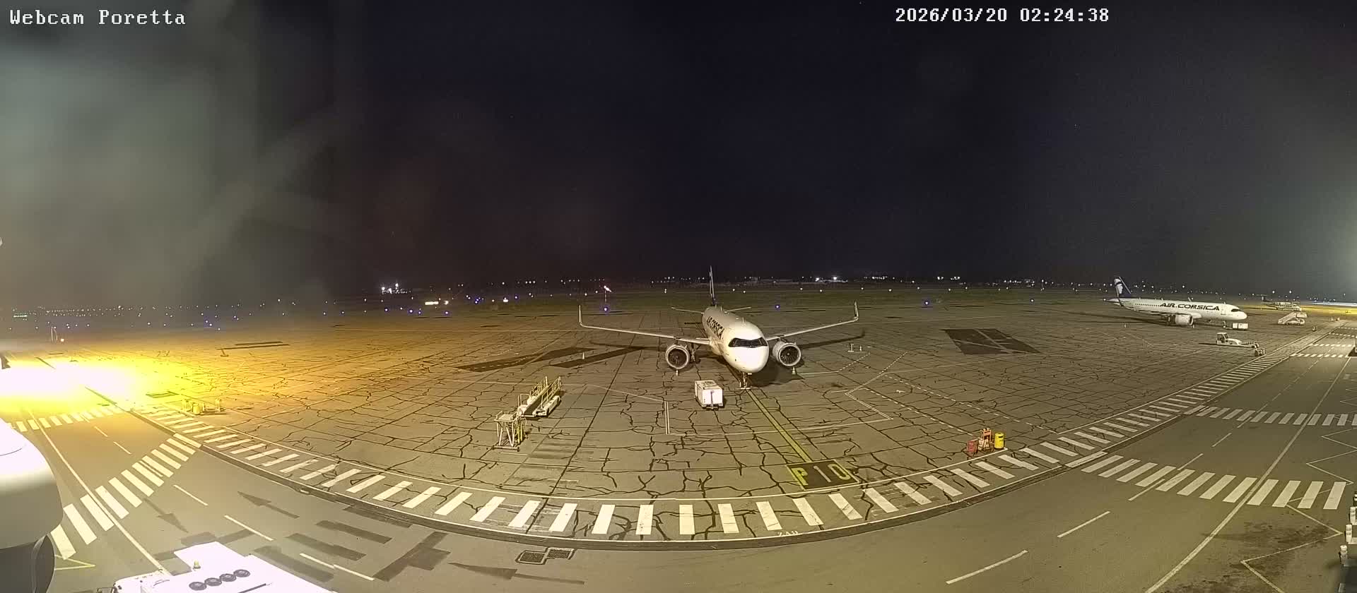 Aeroport Bastia Poretta Airport Live Cam BIA/LFKB - Bastia, Haute-Corse, Corse, France