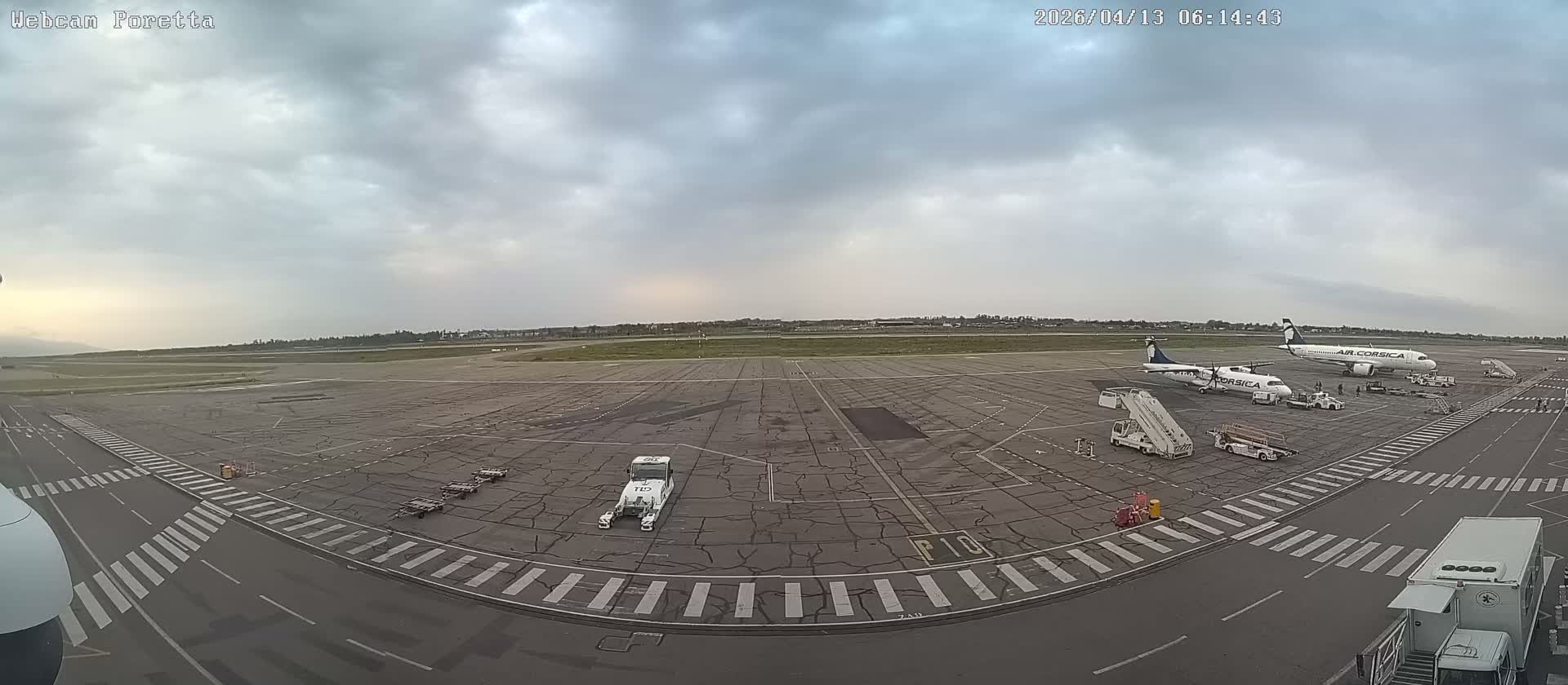 Aeroport Bastia Poretta Airport Live Cam BIA/LFKB - Bastia, Haute-Corse, Corse, France