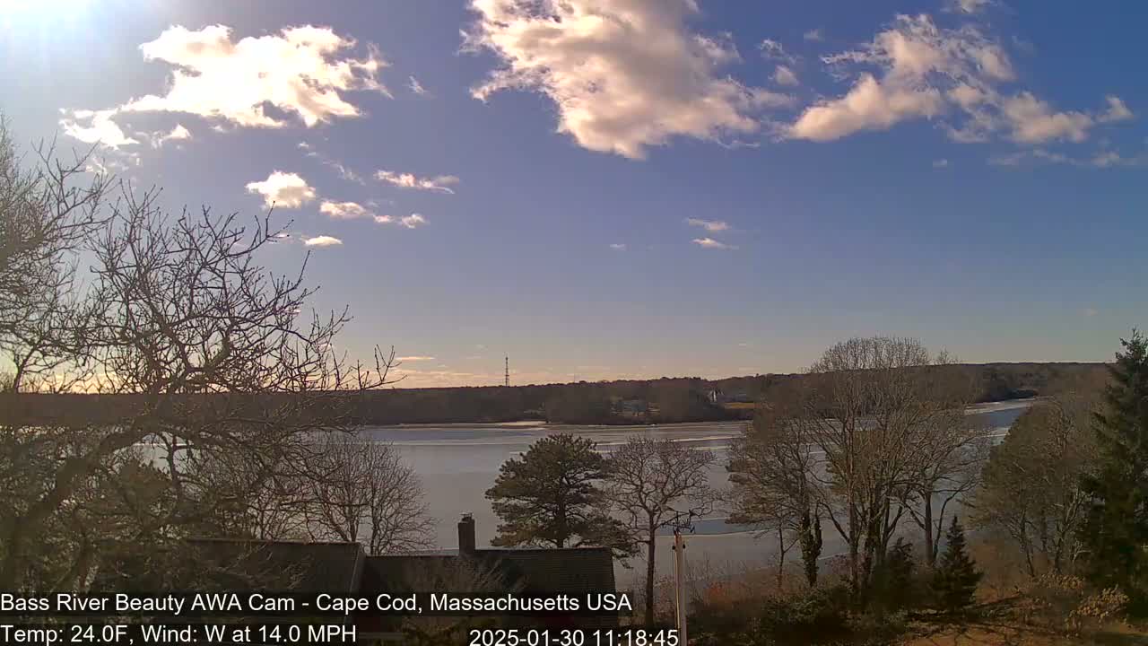 Cape Cod - Bass River, Live Cam - Yarmouth, Massachusetts, USA