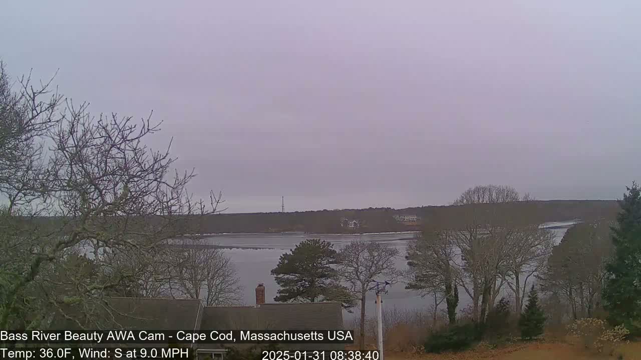 Cape Cod - Bass River, Live Cam - Yarmouth, Massachusetts, USA