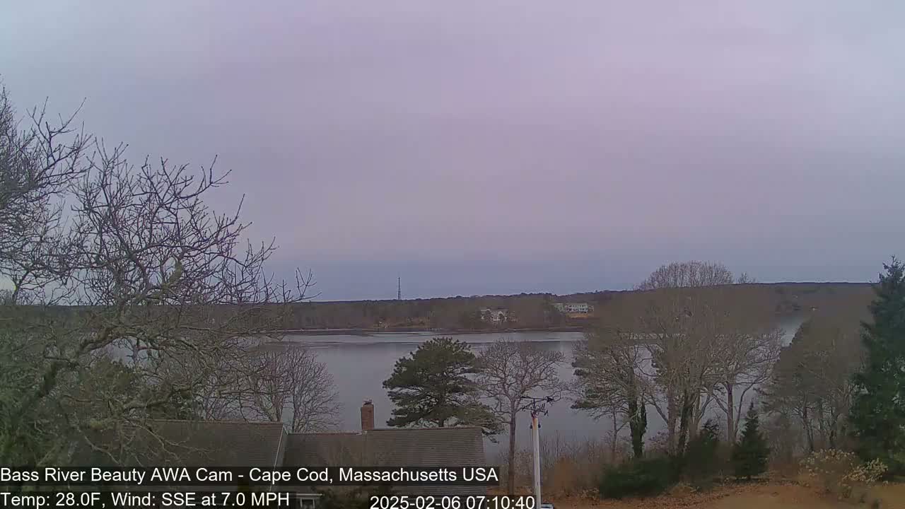 Cape Cod - Bass River, Live Cam - Yarmouth, Massachusetts, USA