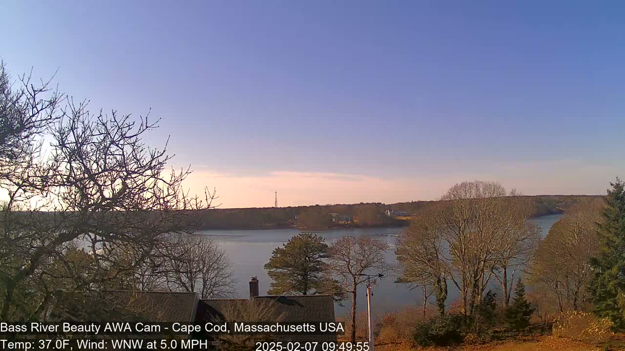 Cape Cod - Bass River, Live Cam - Yarmouth, Massachusetts, USA