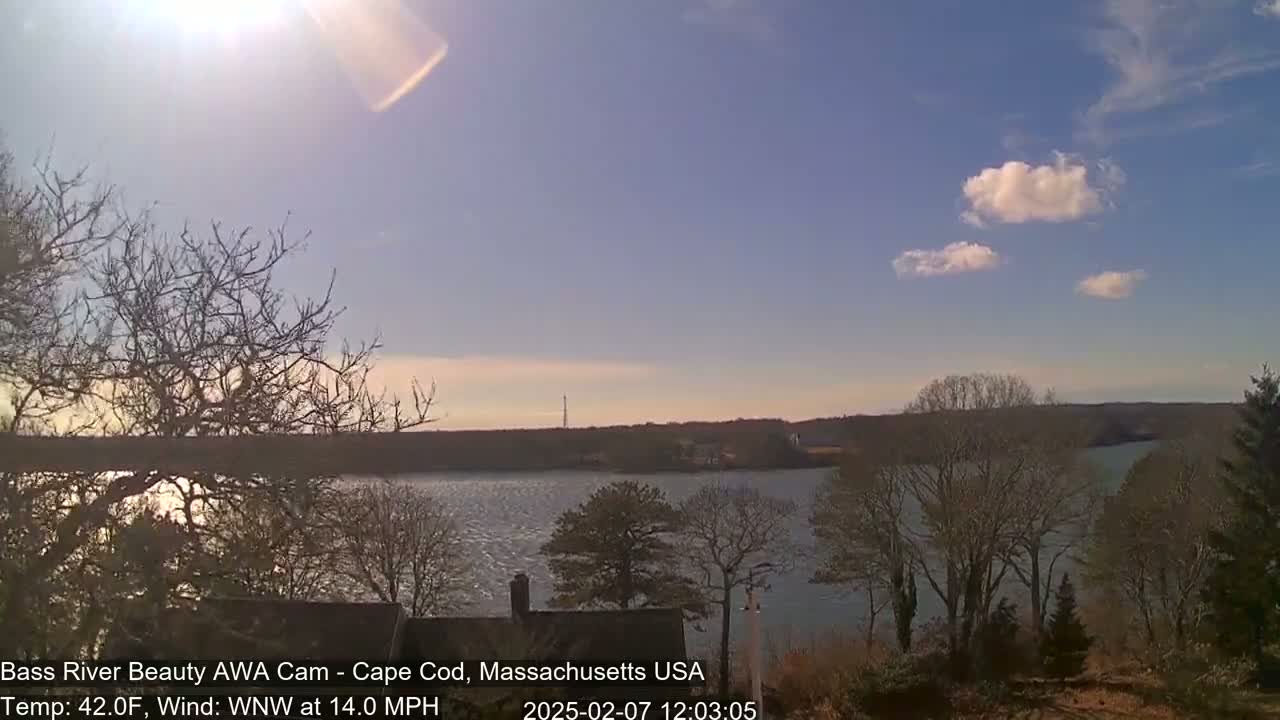 Cape Cod - Bass River, Live Cam - Yarmouth, Massachusetts, USA