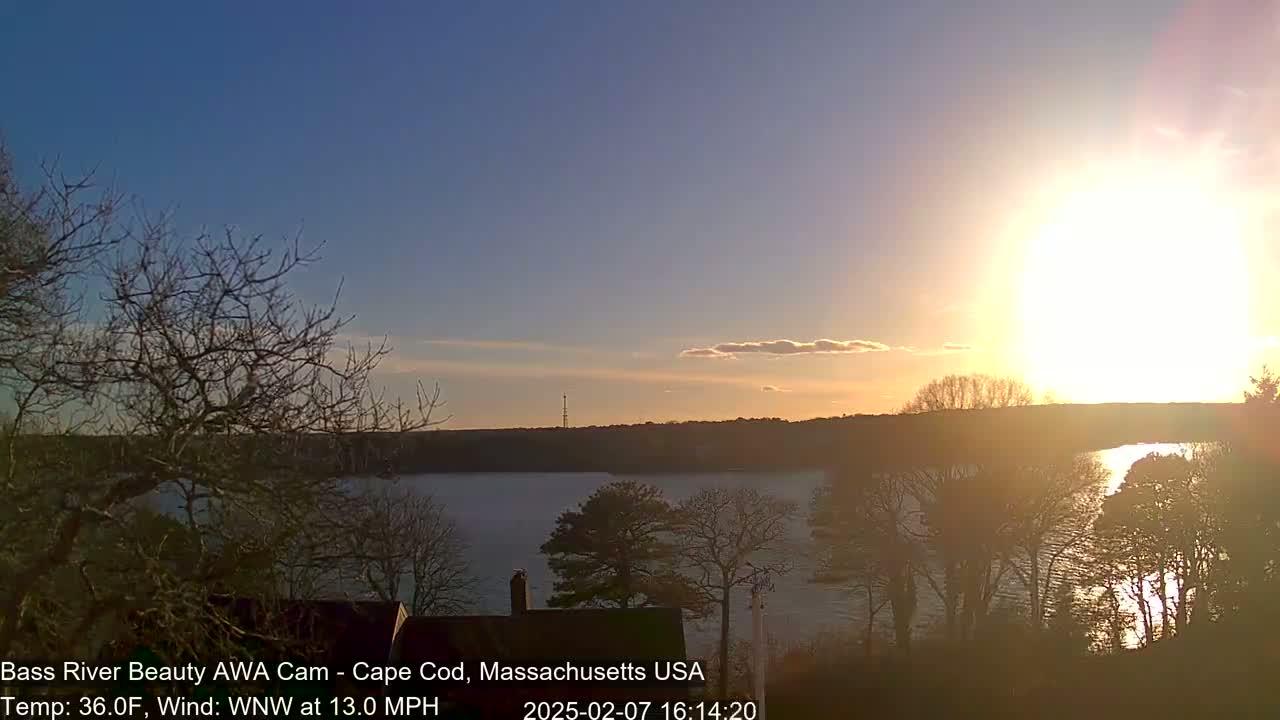 Cape Cod - Bass River, Live Cam - Yarmouth, Massachusetts, USA