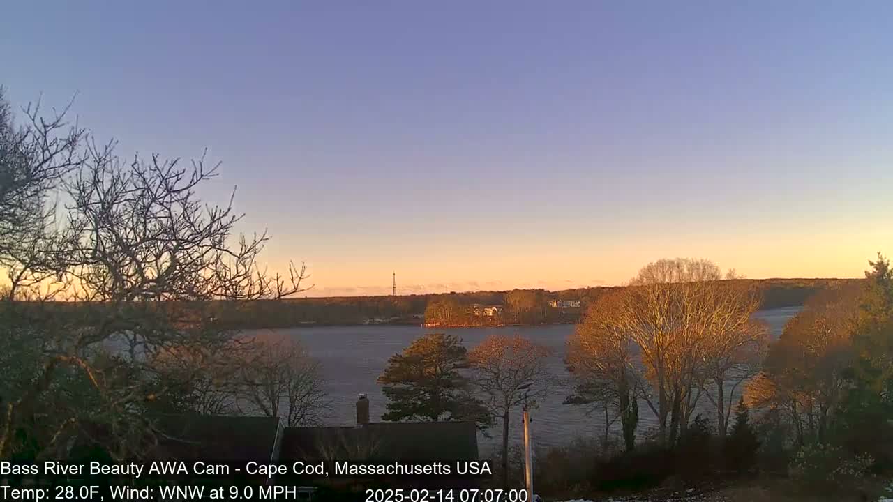 Cape Cod - Bass River, Live Cam - Yarmouth, Massachusetts, USA