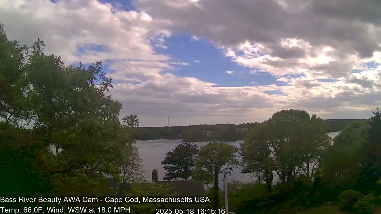 Cape Cod - Bass River, Live Cam - Yarmouth, Massachusetts, USA