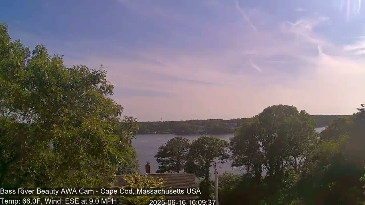 Cape Cod - Bass River, Live Cam - Yarmouth, Massachusetts, USA