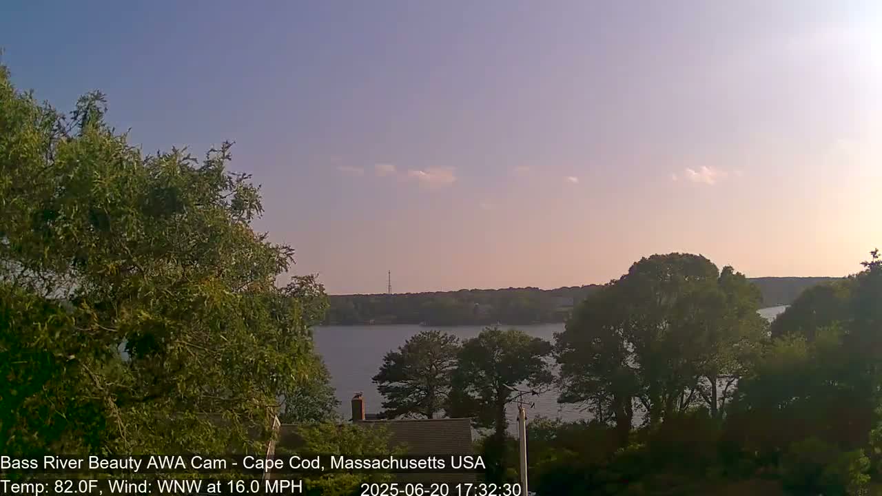 Cape Cod - Bass River, Live Cam - Yarmouth, Massachusetts, USA