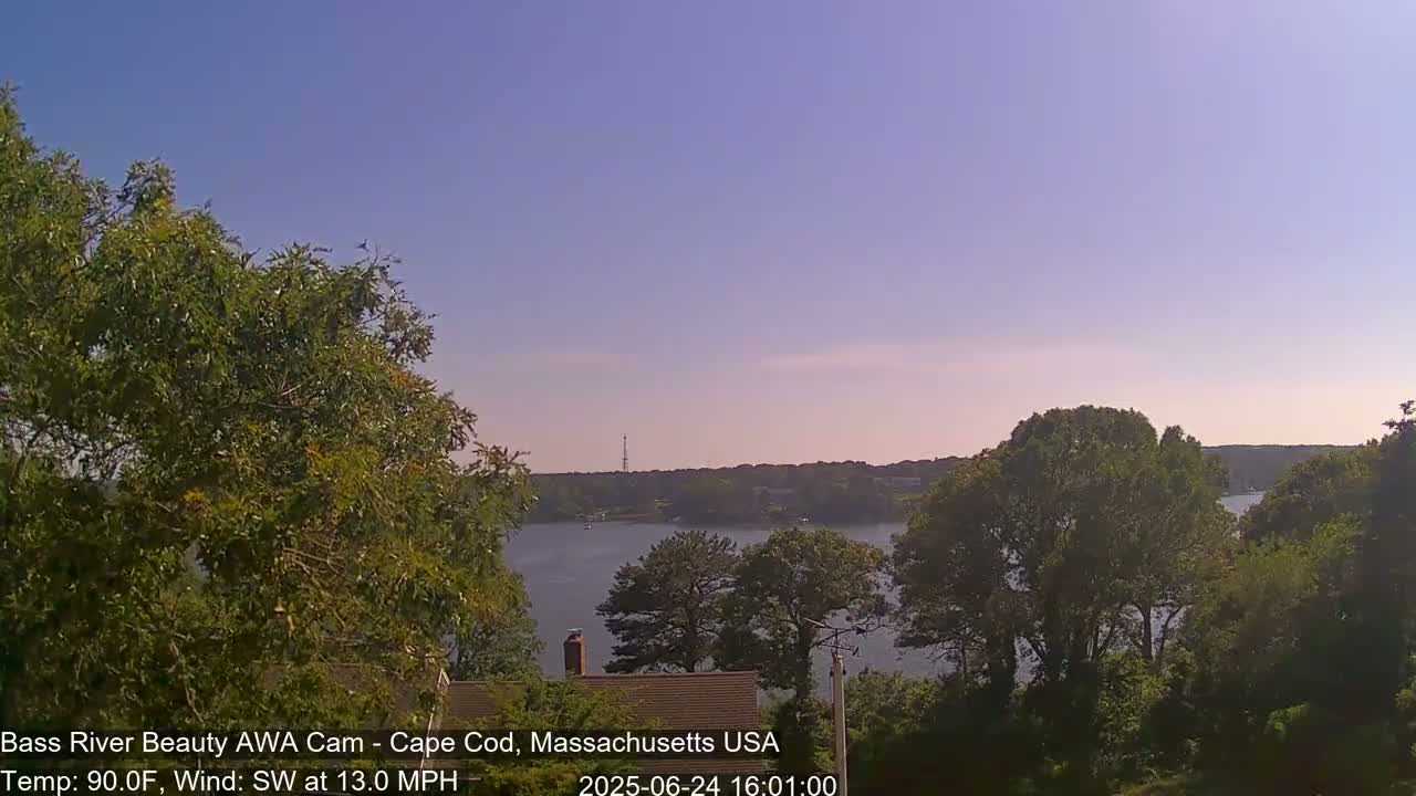 Cape Cod - Bass River, Live Cam - Yarmouth, Massachusetts, USA
