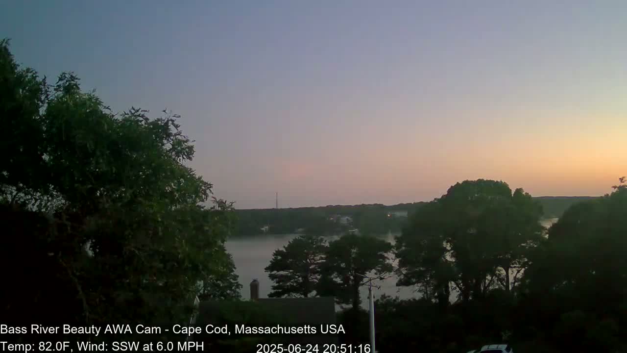 Cape Cod - Bass River, Live Cam - Yarmouth, Massachusetts, USA