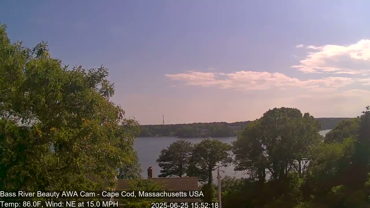 Cape Cod - Bass River, Live Cam - Yarmouth, Massachusetts, USA