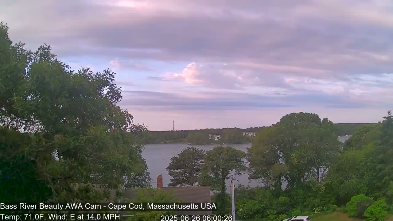 Cape Cod - Bass River, Live Cam - Yarmouth, Massachusetts, USA