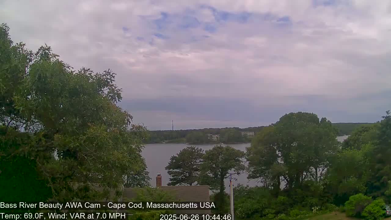 Cape Cod - Bass River, Live Cam - Yarmouth, Massachusetts, USA