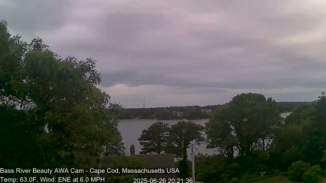 Cape Cod - Bass River, Live Cam - Yarmouth, Massachusetts, USA