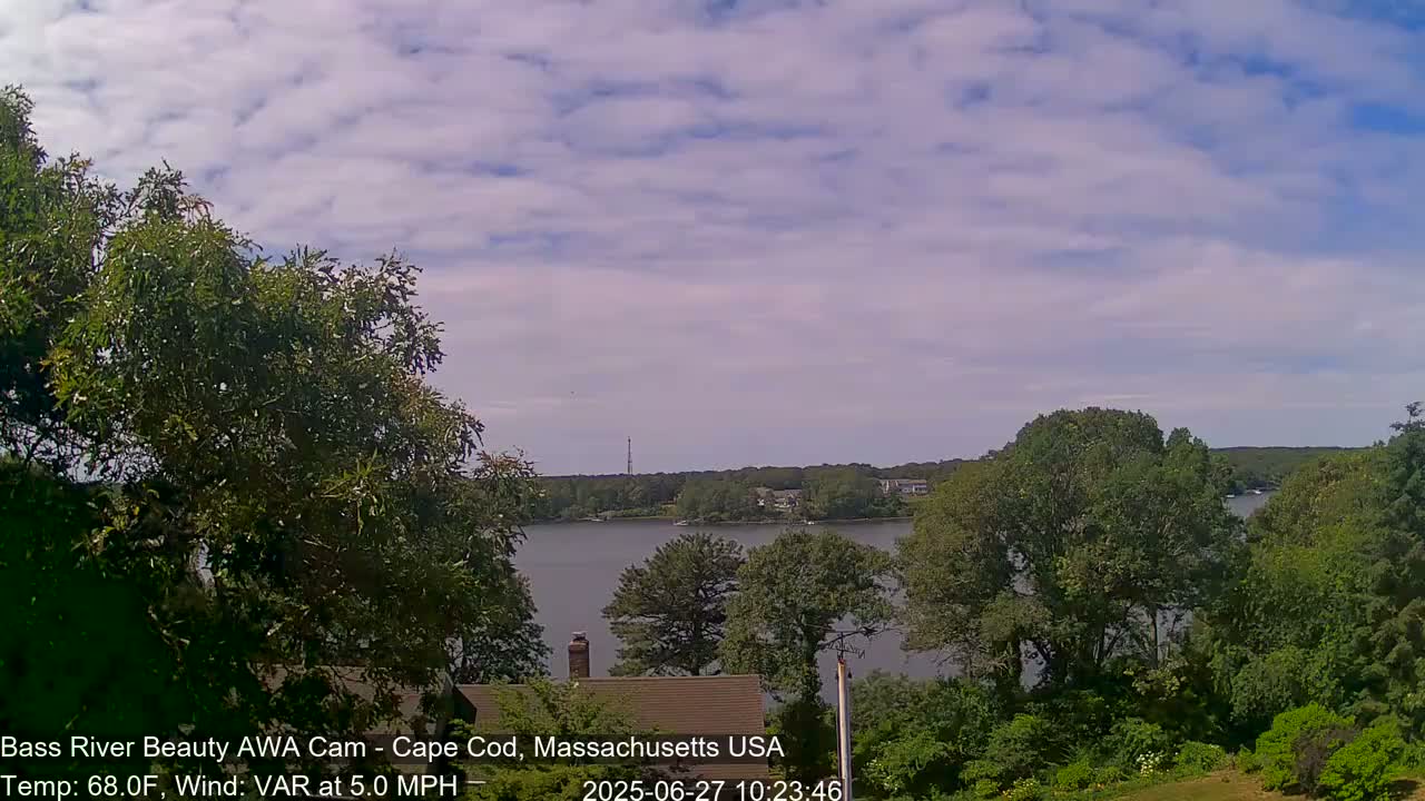 Cape Cod - Bass River, Live Cam - Yarmouth, Massachusetts, USA