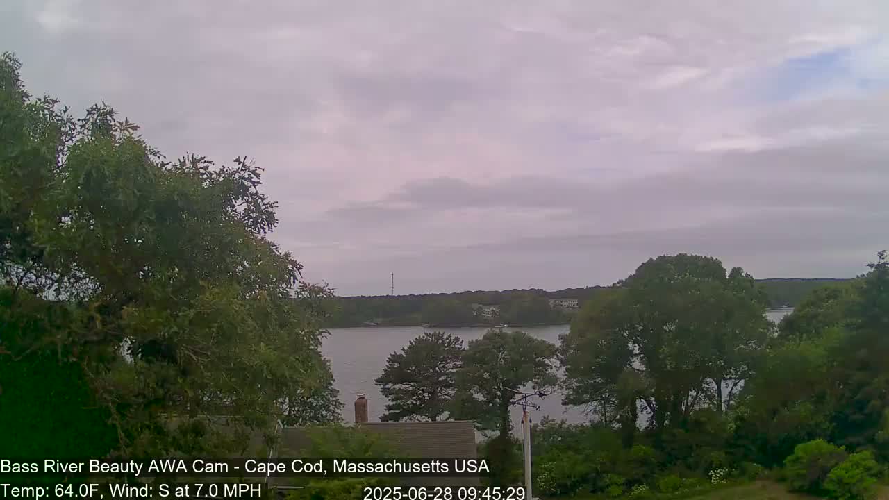 Cape Cod - Bass River, Live Cam - Yarmouth, Massachusetts, USA