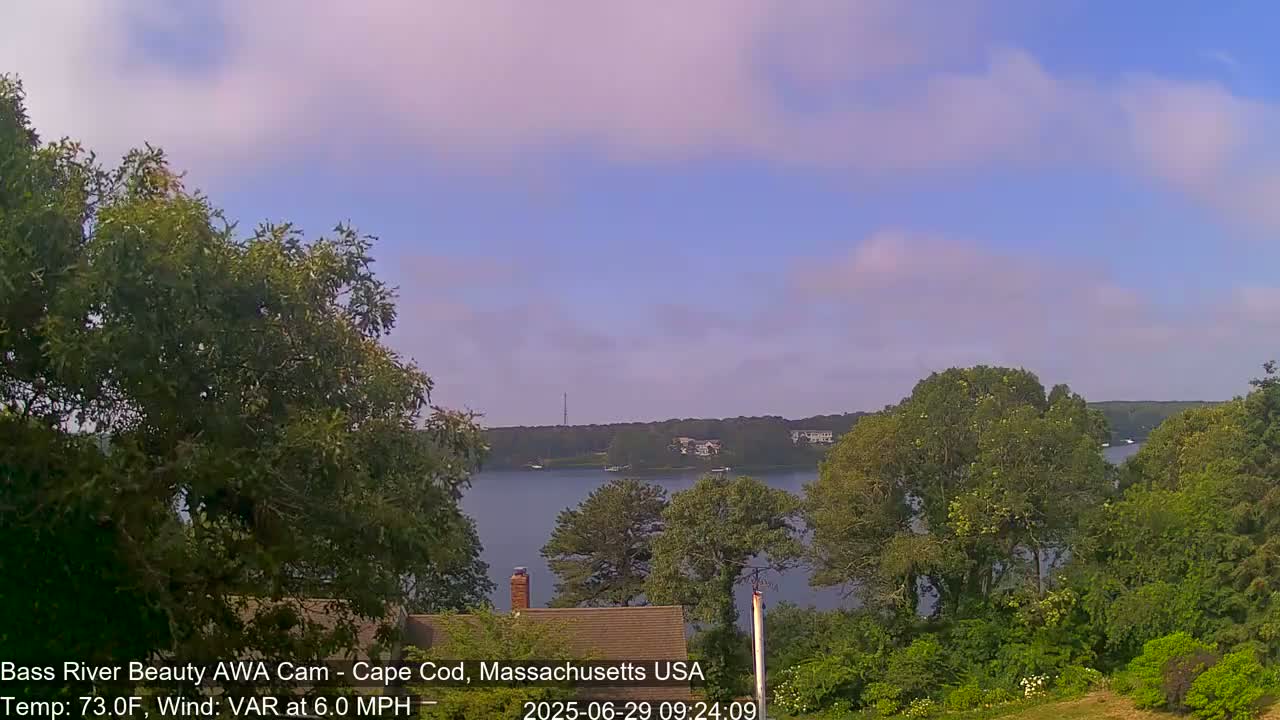 Cape Cod - Bass River, Live Cam - Yarmouth, Massachusetts, USA