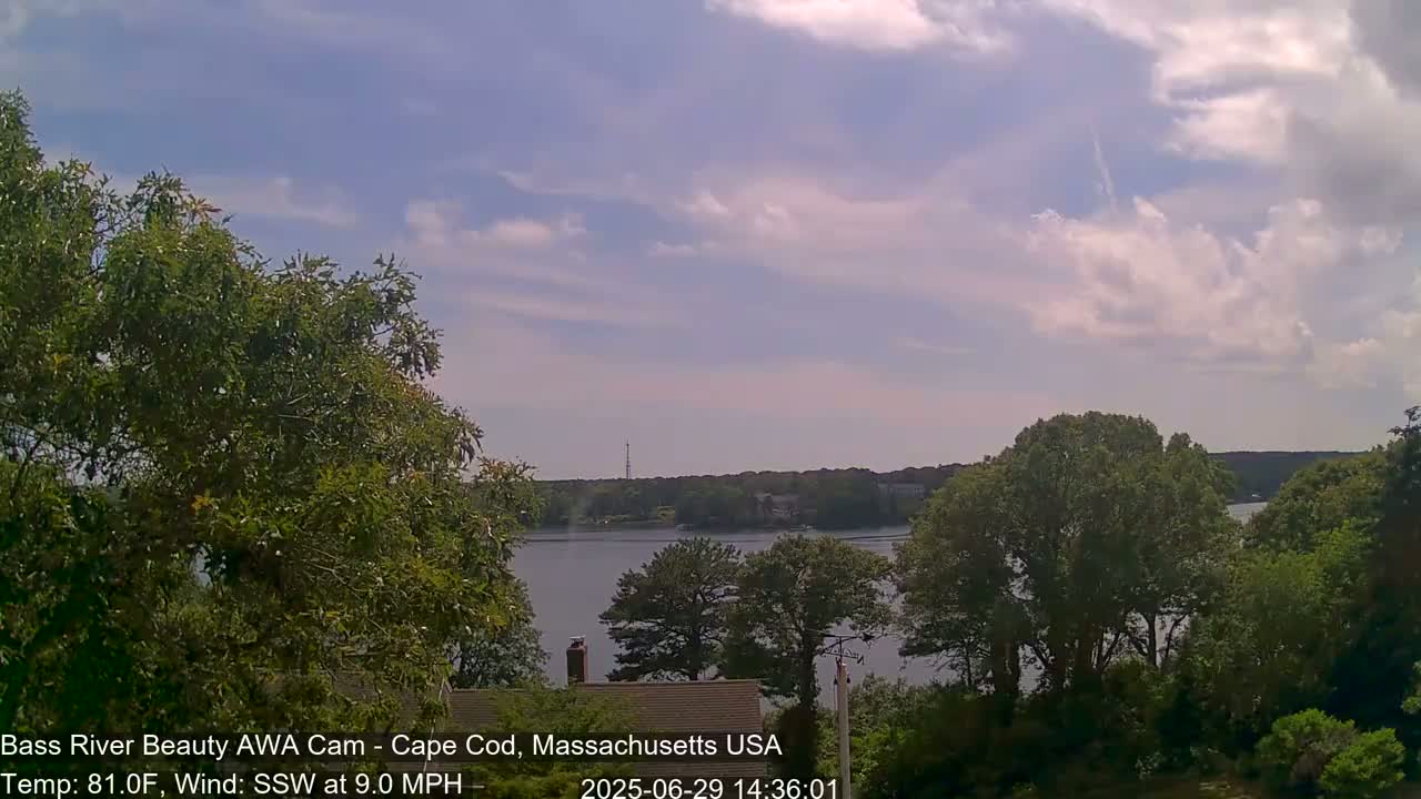 Cape Cod - Bass River, Live Cam - Yarmouth, Massachusetts, USA