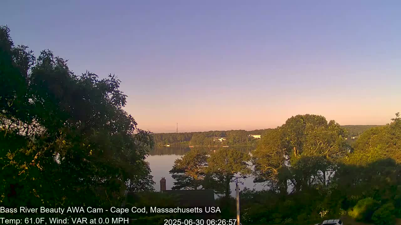 Cape Cod - Bass River, Live Cam - Yarmouth, Massachusetts, USA