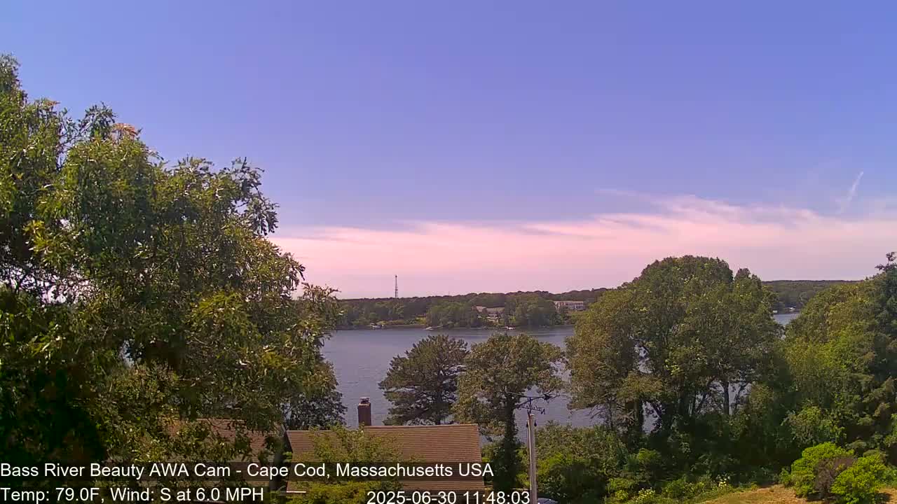 Cape Cod - Bass River, Live Cam - Yarmouth, Massachusetts, USA