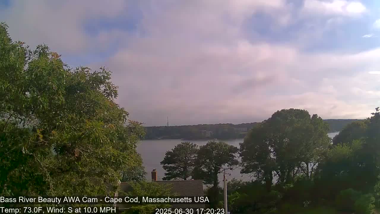 Cape Cod - Bass River, Live Cam - Yarmouth, Massachusetts, USA