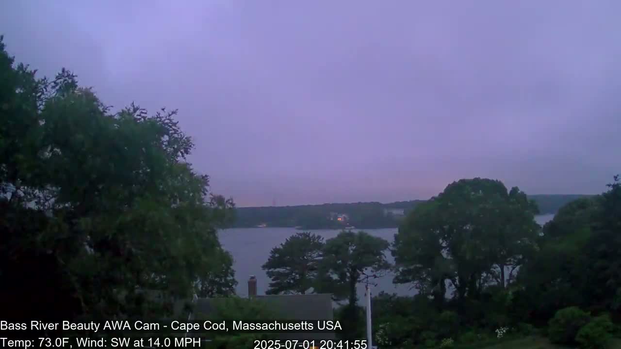 Cape Cod - Bass River, Live Cam - Yarmouth, Massachusetts, USA