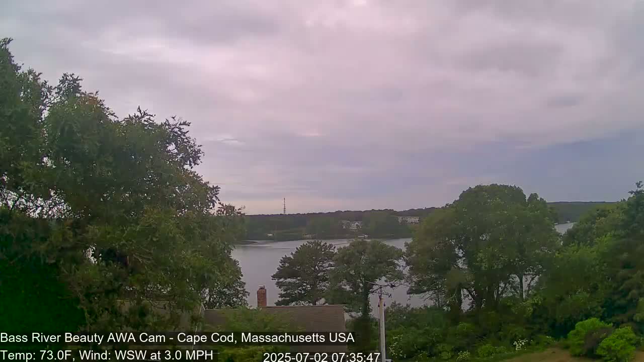 Cape Cod - Bass River, Live Cam - Yarmouth, Massachusetts, USA