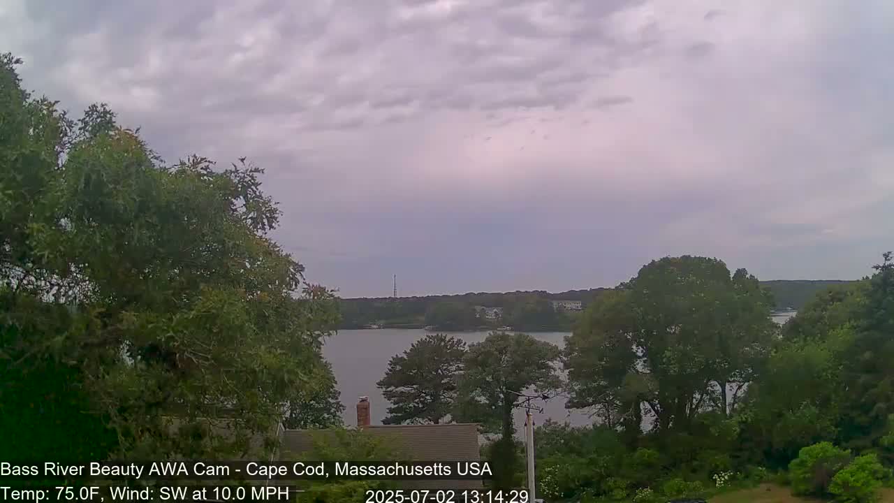 Cape Cod - Bass River, Live Cam - Yarmouth, Massachusetts, USA
