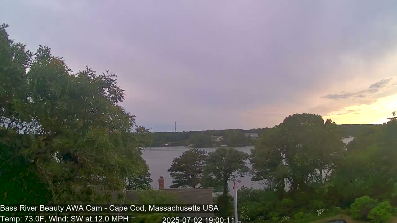 Cape Cod - Bass River, Live Cam - Yarmouth, Massachusetts, USA