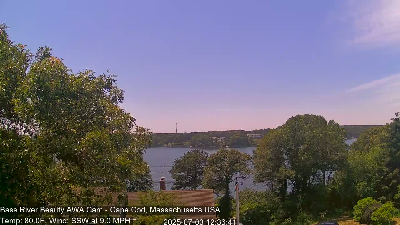 Cape Cod - Bass River, Live Cam - Yarmouth, Massachusetts, USA