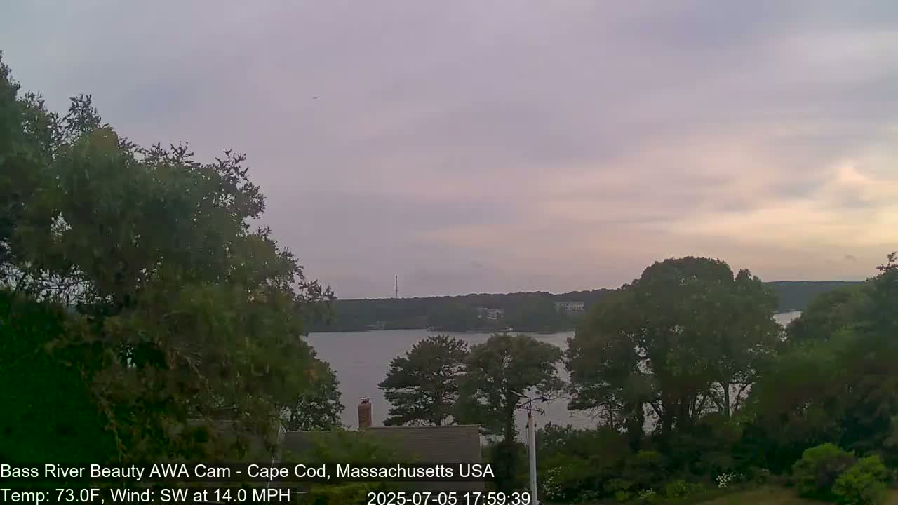 Cape Cod - Bass River, Live Cam - Yarmouth, Massachusetts, USA