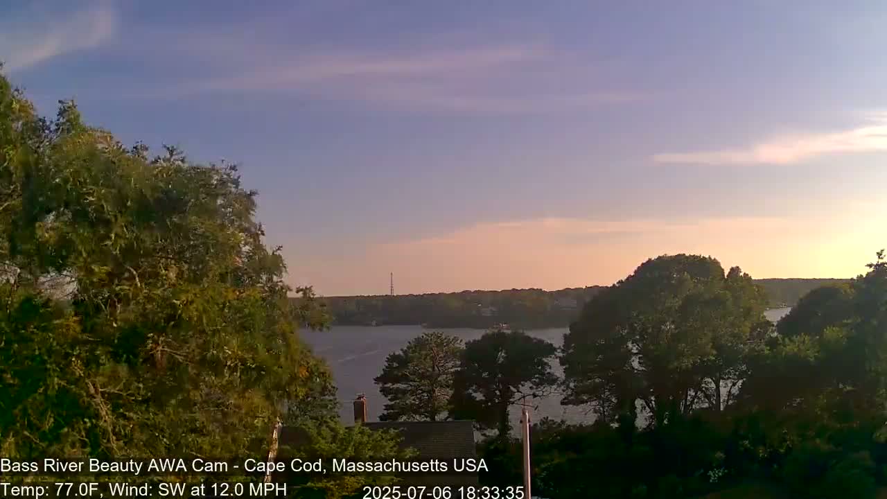 Cape Cod - Bass River, Live Cam - Yarmouth, Massachusetts, USA