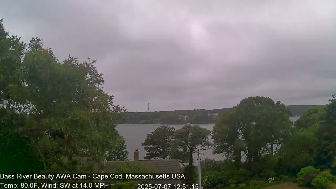 Cape Cod - Bass River, Live Cam - Yarmouth, Massachusetts, USA