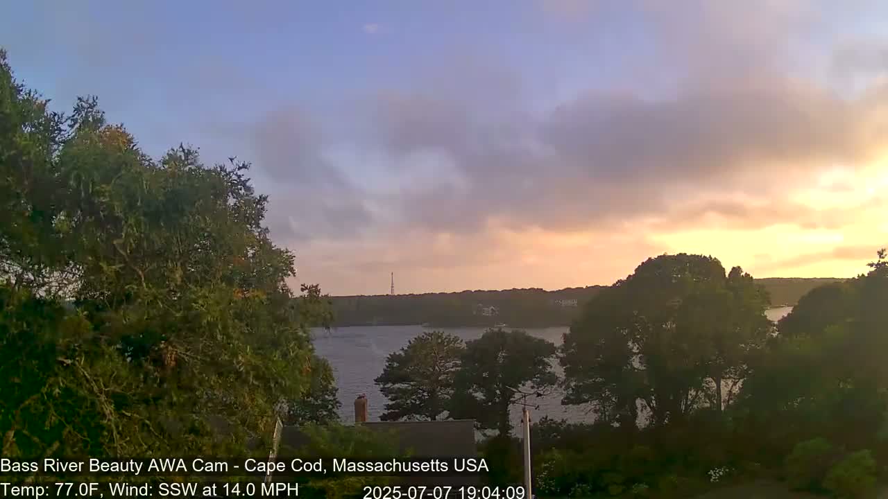 Cape Cod - Bass River, Live Cam - Yarmouth, Massachusetts, USA