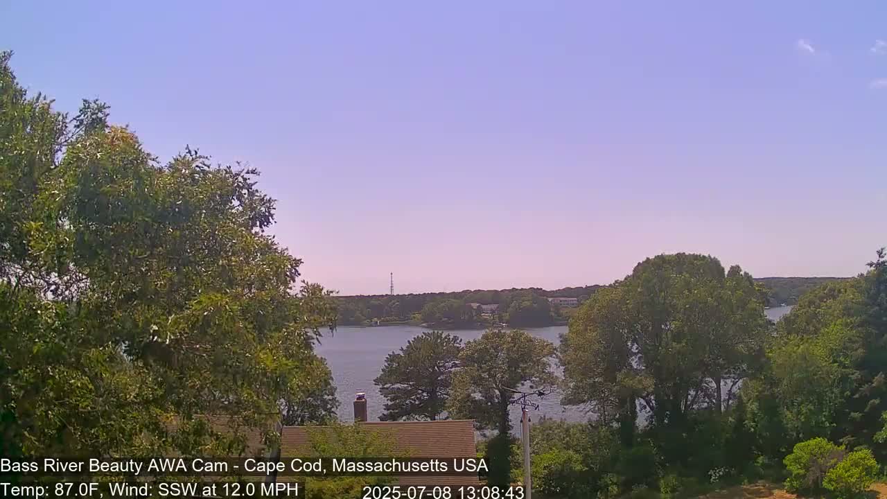 Cape Cod - Bass River, Live Cam - Yarmouth, Massachusetts, USA