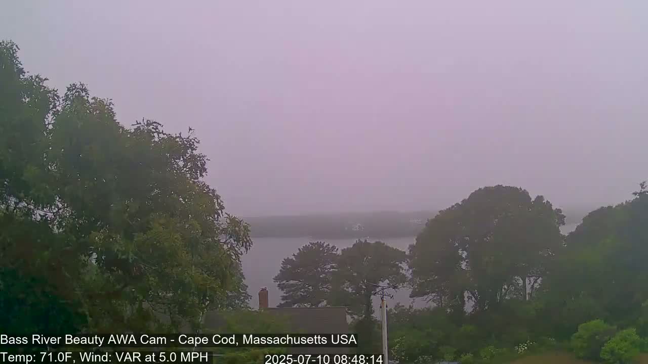 Cape Cod - Bass River, Live Cam - Yarmouth, Massachusetts, USA