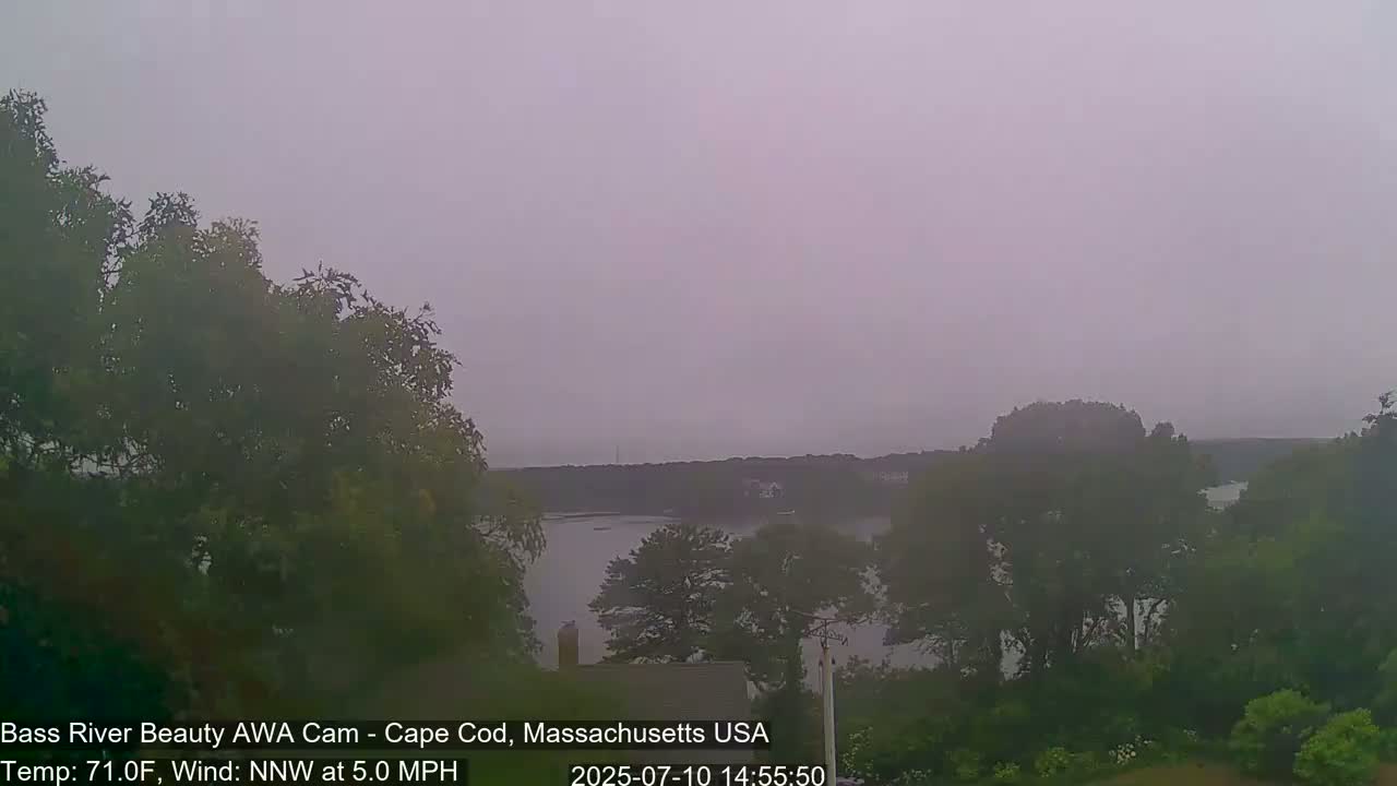 Cape Cod - Bass River, Live Cam - Yarmouth, Massachusetts, USA