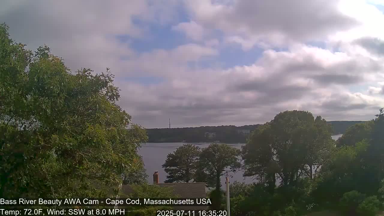 Cape Cod - Bass River, Live Cam - Yarmouth, Massachusetts, USA