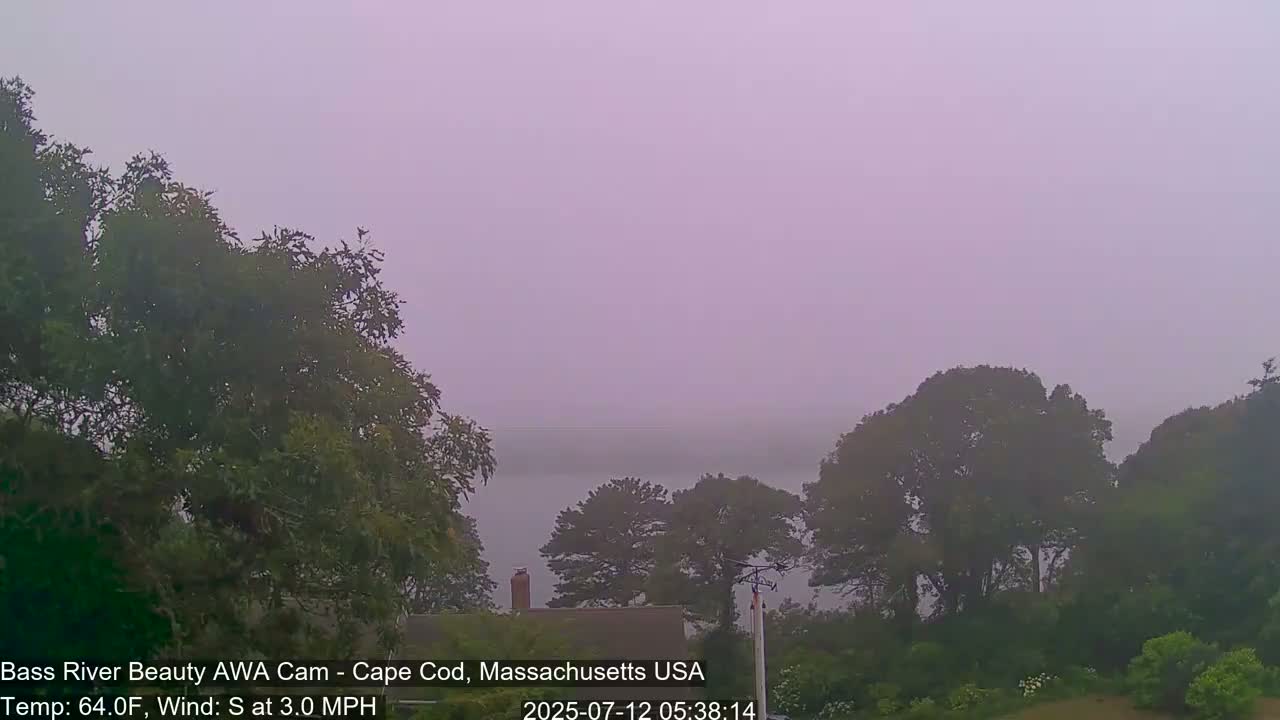 Cape Cod - Bass River, Live Cam - Yarmouth, Massachusetts, USA